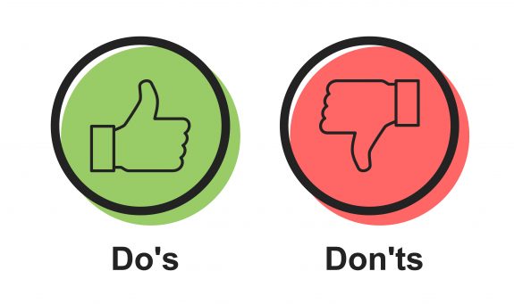 Do’s and Don’ts of Rental Vehicles