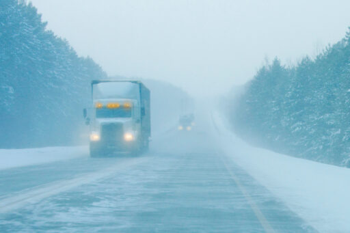 How to Safely Drive a Moving Truck in Bad Weather Conditions